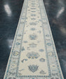 Turkish Oushak Rug Runner 2'11" x 19'2" #7510