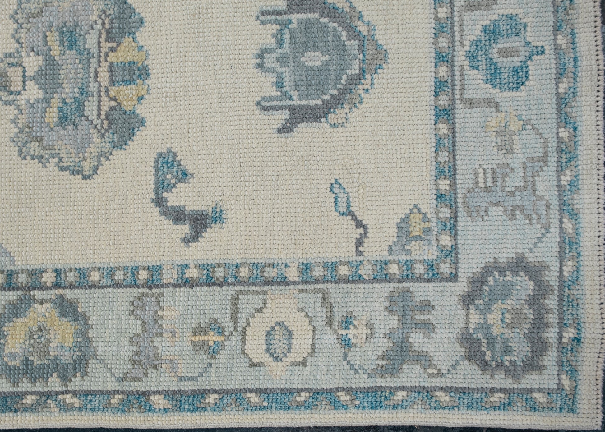 Turkish Oushak Rug Runner 2'11" x 19'2" #7510