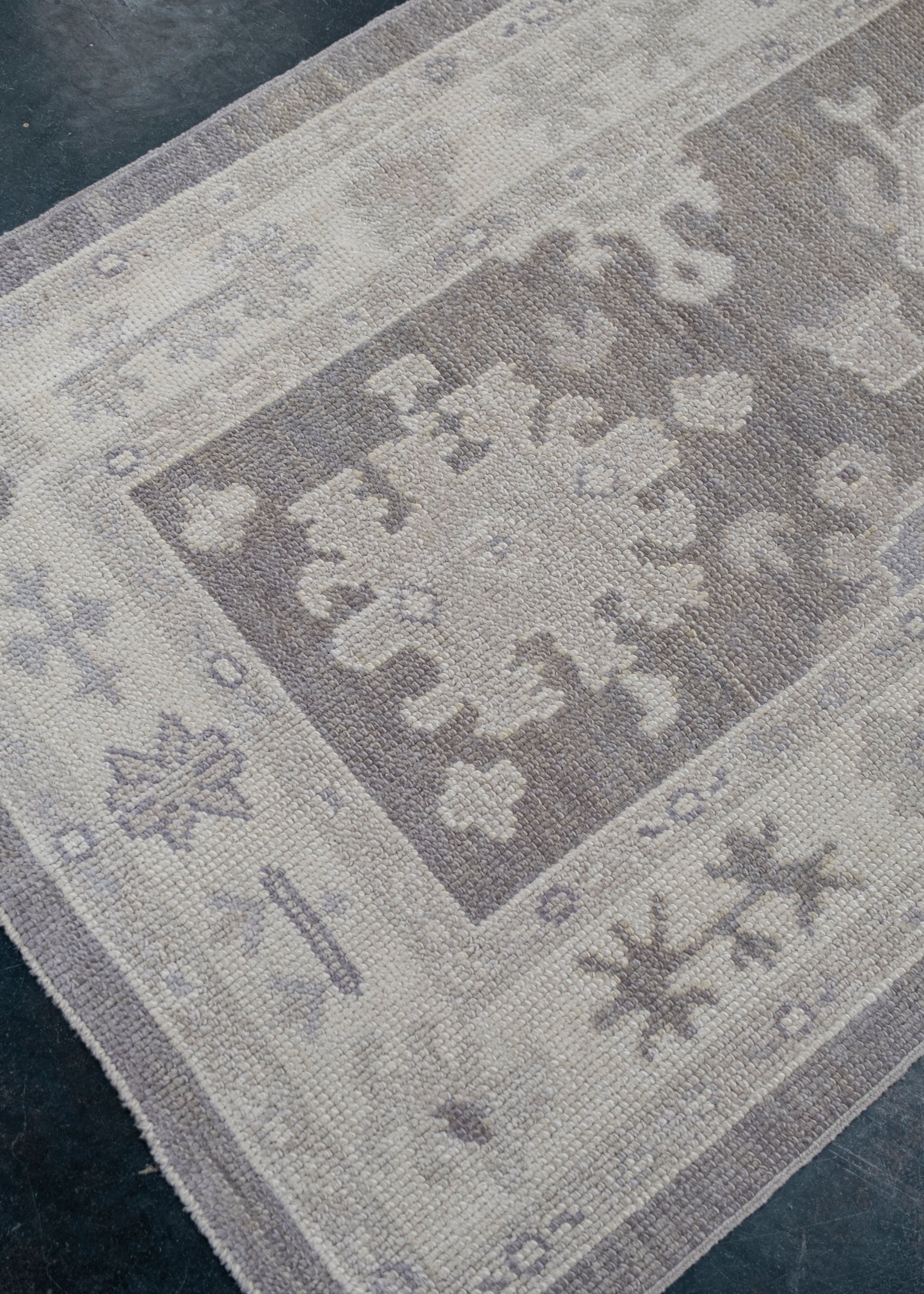 Turkish Oushak Rug Runner 2'9" x 18' #6399