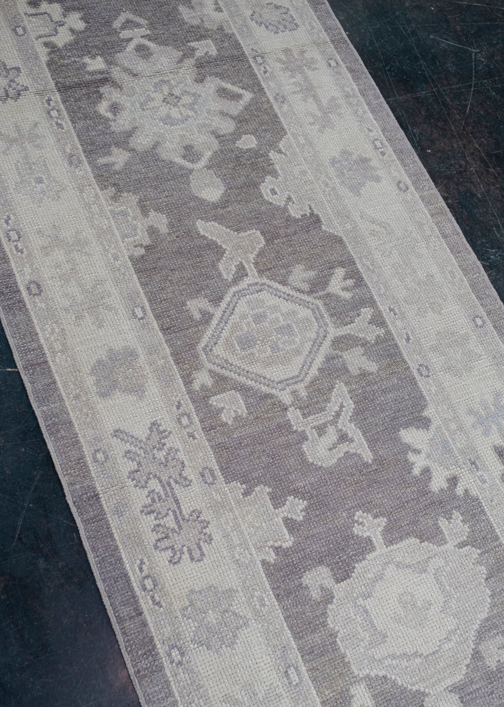 Turkish Oushak Rug Runner 2'9" x 18' #6399