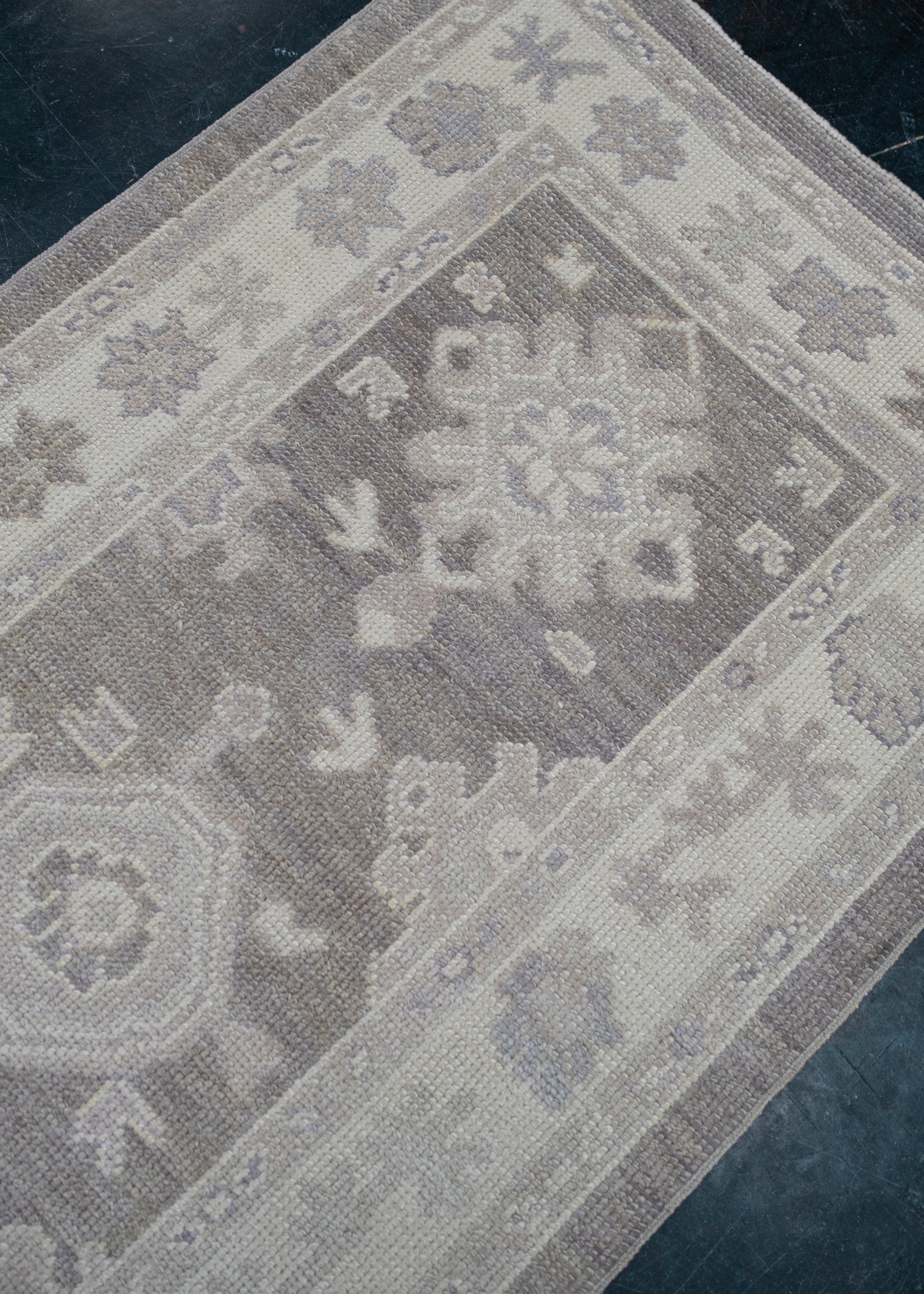 Turkish Oushak Rug Runner 2'9" x 18' #6399