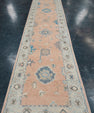 Turkish Oushak Rug Runner 2'11" x 18' #HS-1083