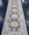 Turkish Oushak Runner Rug 2'10" x 12' #16644