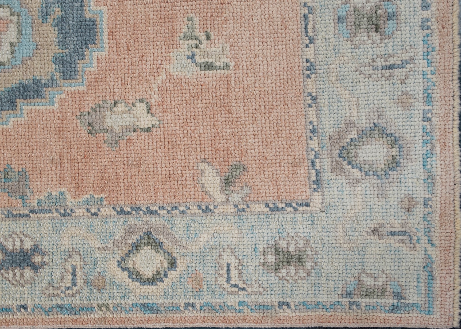 Turkish Oushak Rug Runner 2'11" x 18' #HS-1083