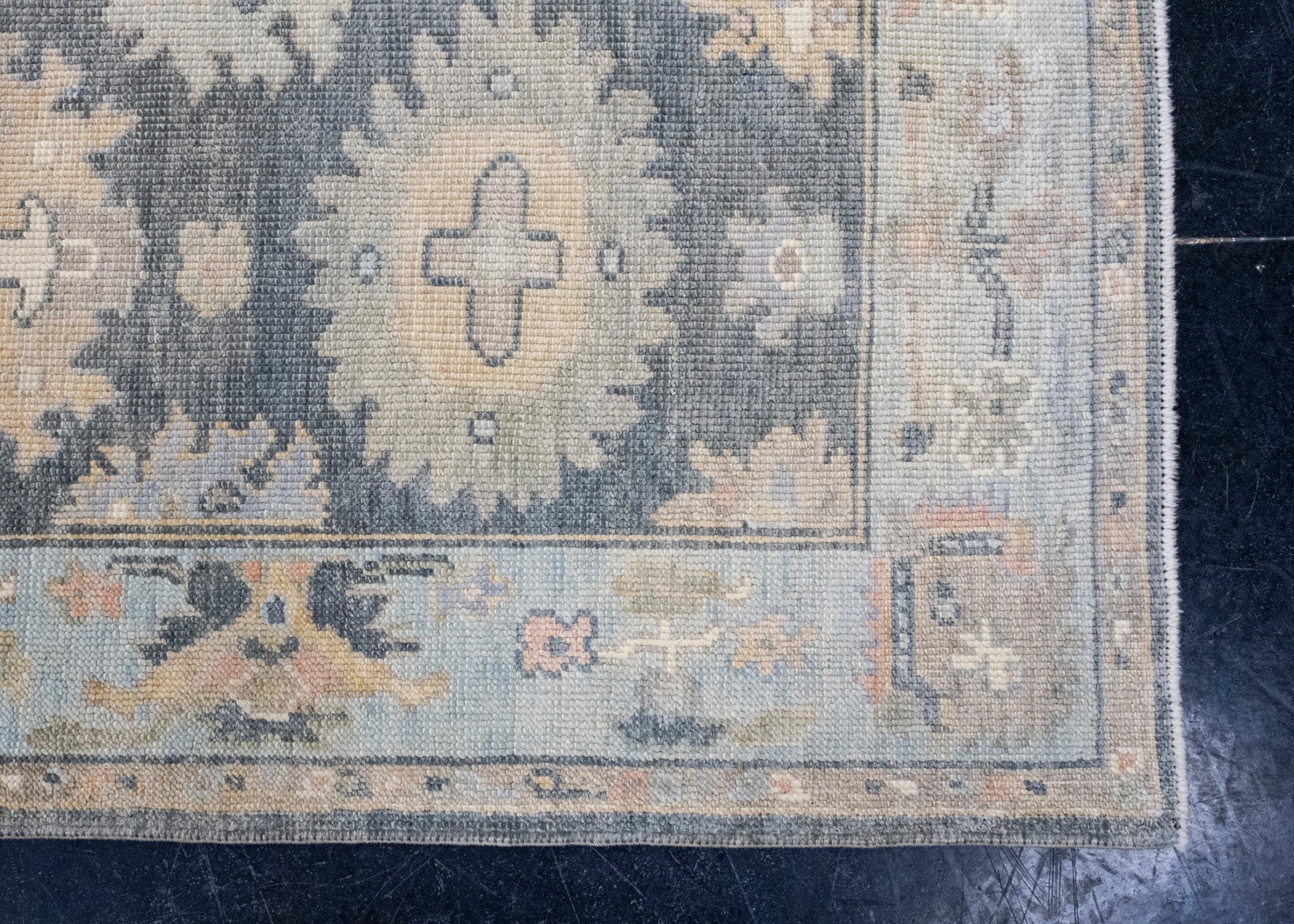 Turkish Oushak Runner Rug 2'10" x 12' #16644