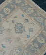 Turkish Oushak Rug Runner 2'11" x 17'1" #2334