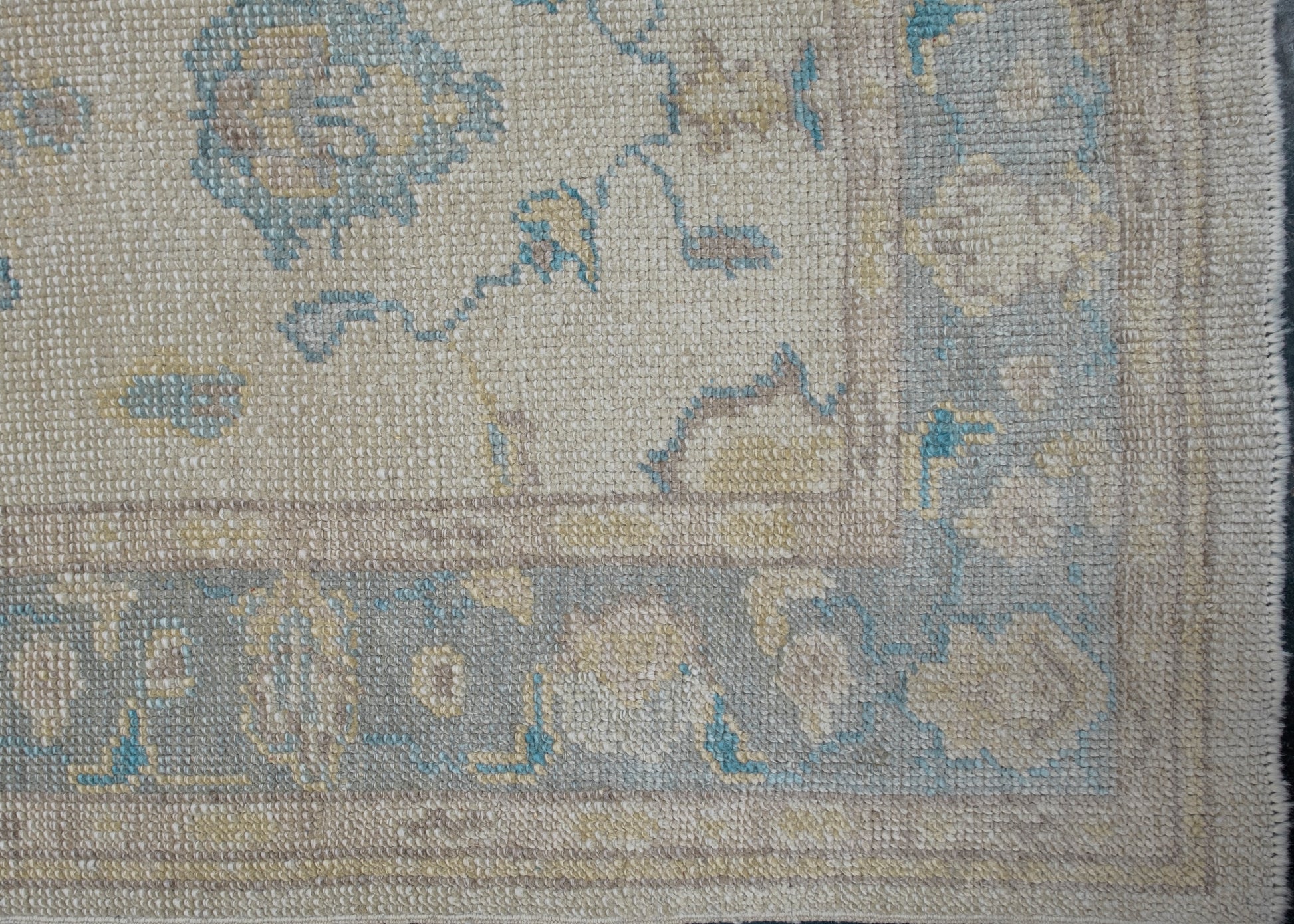 Turkish Oushak Rug Runner 2'11" x 17'1" #2334