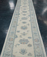 Turkish Oushak Rug Runner 3'1" x 18'5" #7170