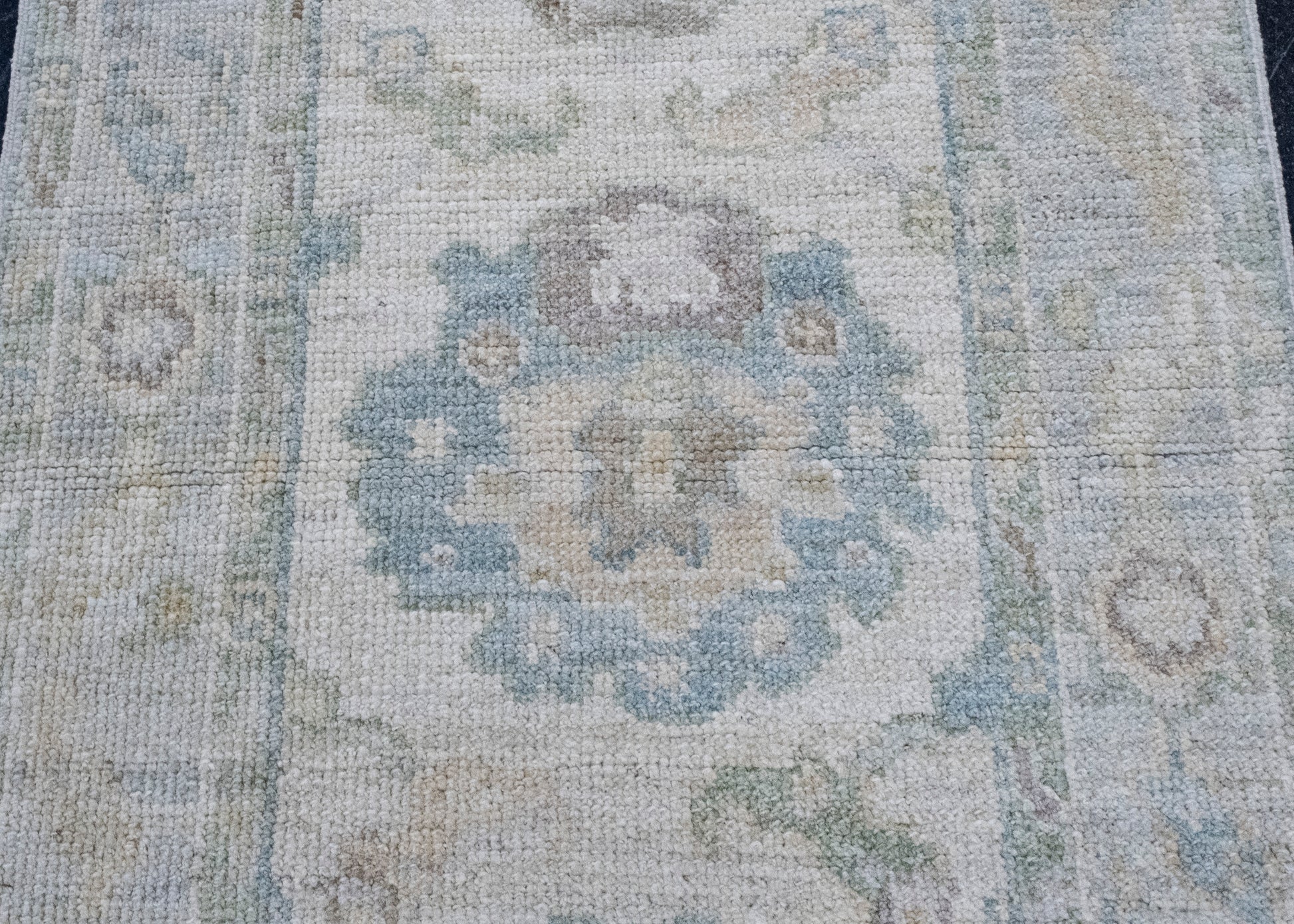 Turkish Oushak Runner Rug 2'3" x 10'2" #16242