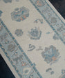 Turkish Oushak Rug Runner 3'1" x 18'5" #7170