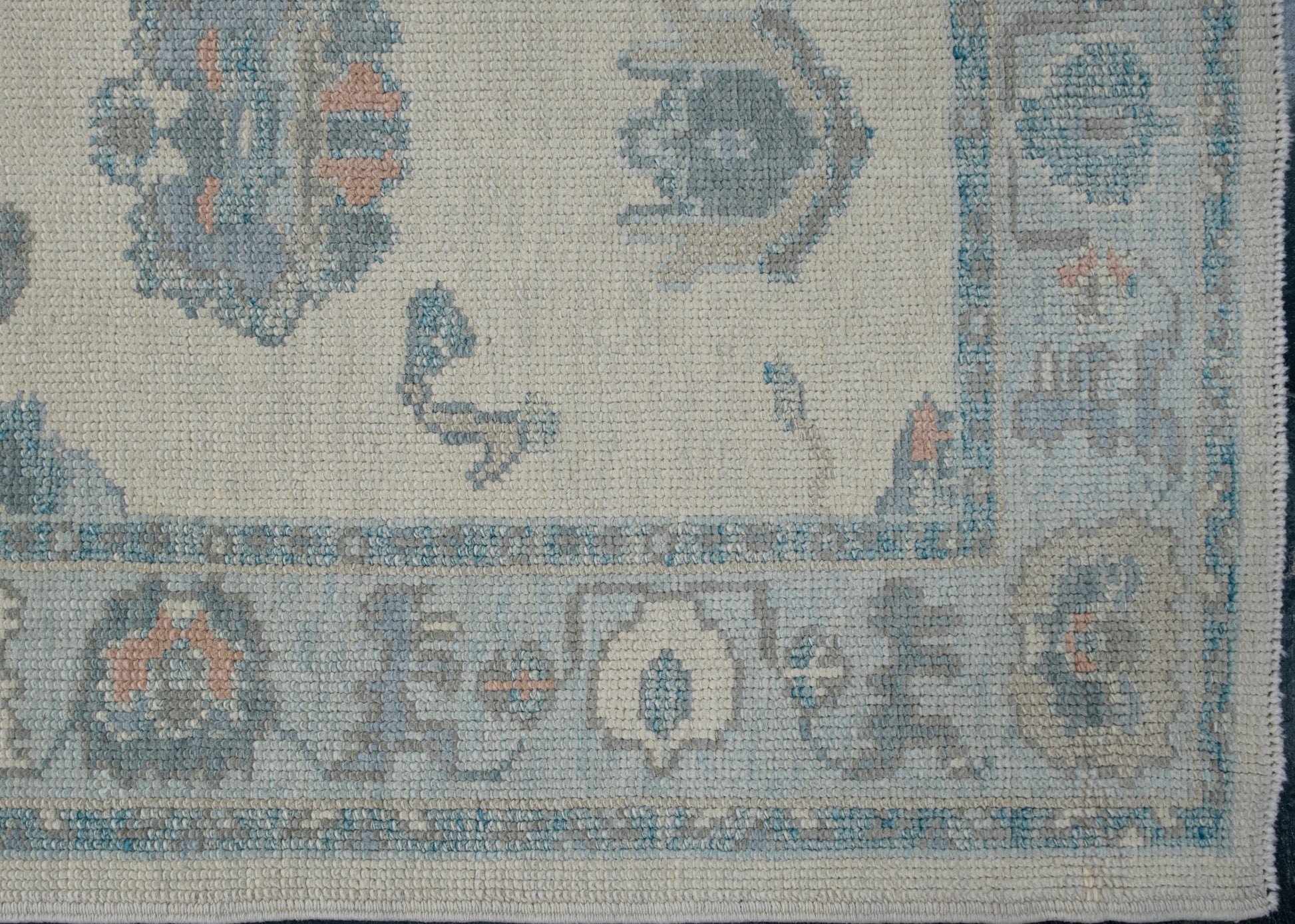 Turkish Oushak Rug Runner 3'1" x 18'5" #7170