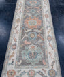 Turkish Oushak Runner Rug 2'7" x 10'2" #16386