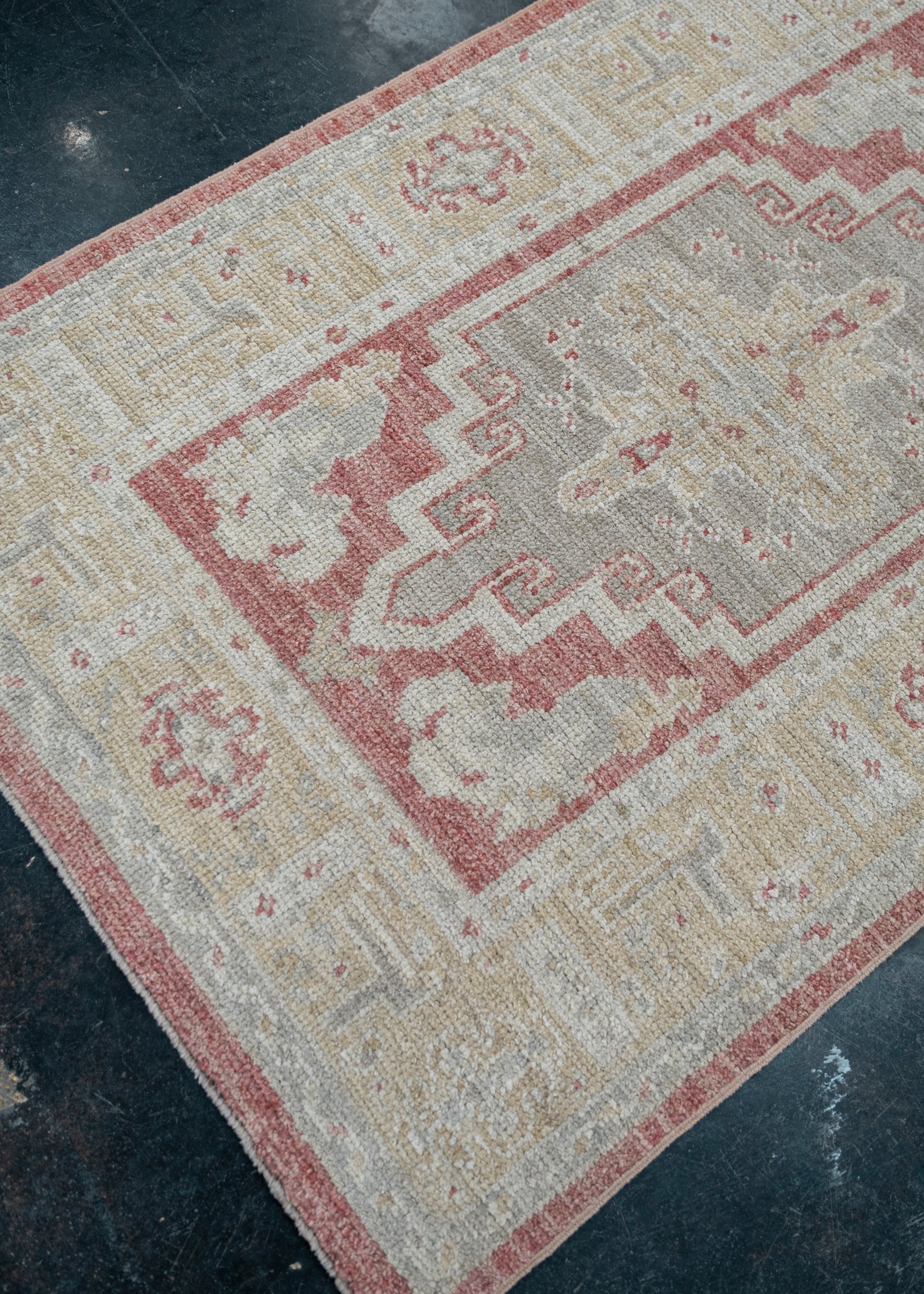 Turkish Oushak Rug Runner 2'11" x 18'1" #4727