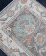 Turkish Oushak Runner Rug 2'7" x 10'2" #16386