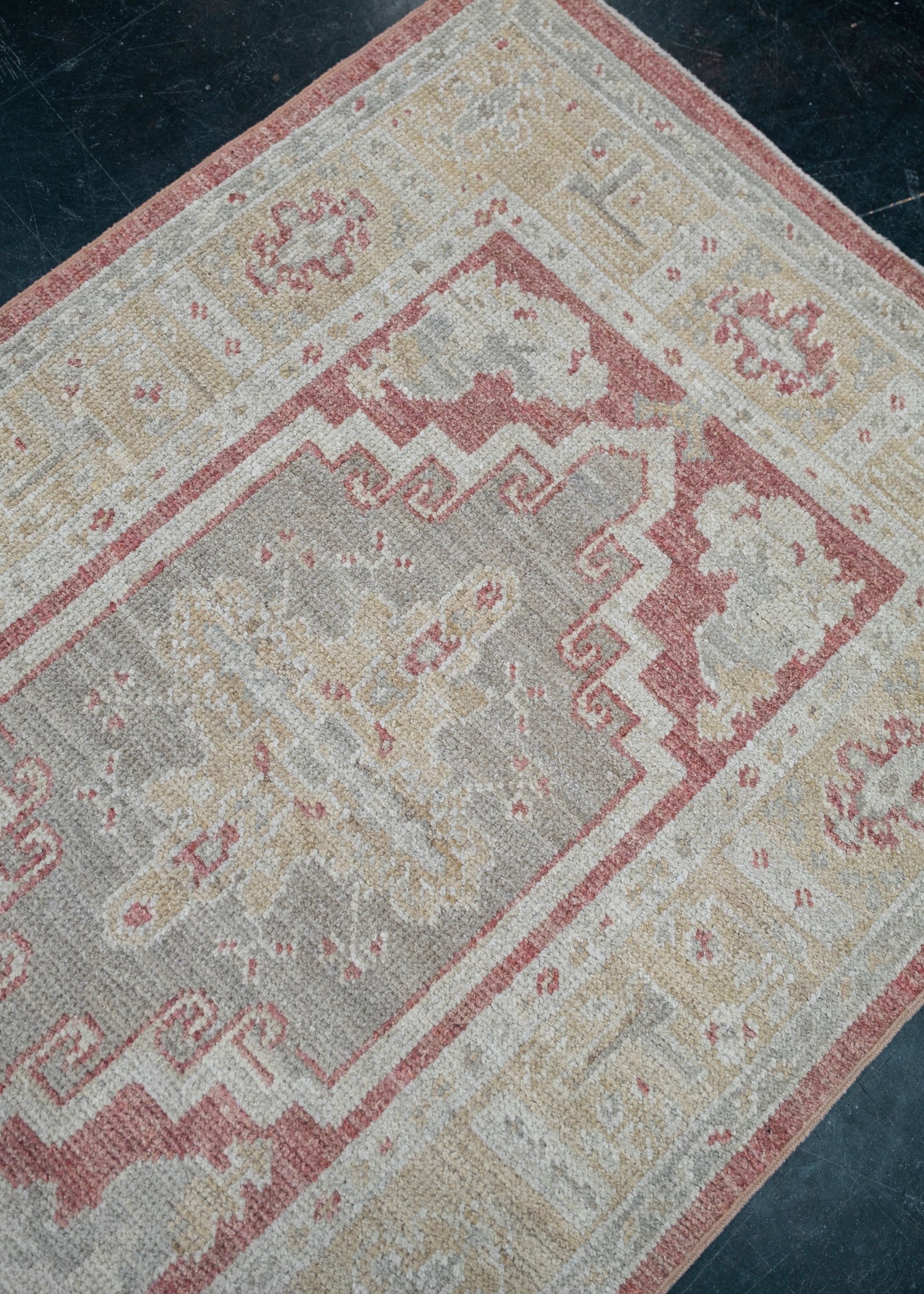 Turkish Oushak Rug Runner 2'11" x 18'1" #4727