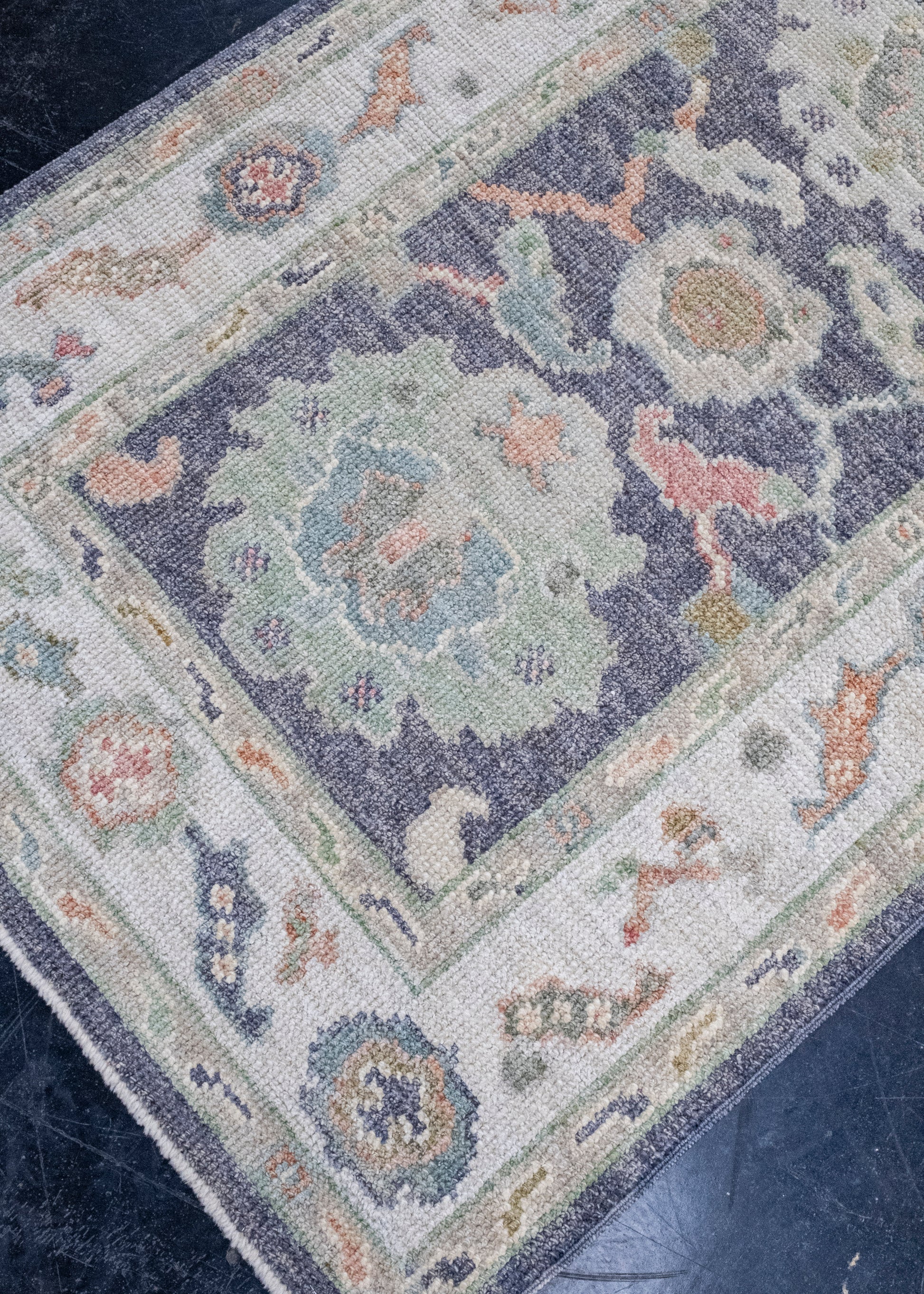 Turkish Oushak Runner Rug 2'9" x 10'3" #16514