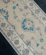 Turkish Oushak Rug Runner 2'11" x 18'8" #8018
