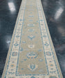 Turkish Oushak Rug Runner 2'11" x 19'11" #7502