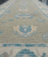 Turkish Oushak Rug Runner 2'11" x 19'11" #7502