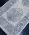 Turkish Oushak Runner Rug 2'8" x 10'1" #16690