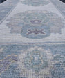Turkish Oushak Runner Rug 2'8" x 10'1" #16690