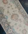 Turkish Oushak Rug Runner 2'11" x 17'2" #HS-2018