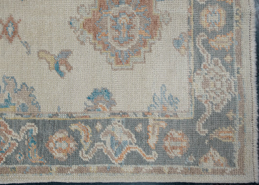Turkish Oushak Rug Runner 2'11" x 17'2" #HS-2018