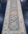 Turkish Oushak Runner Rug 2'8" x 8'2" #16270