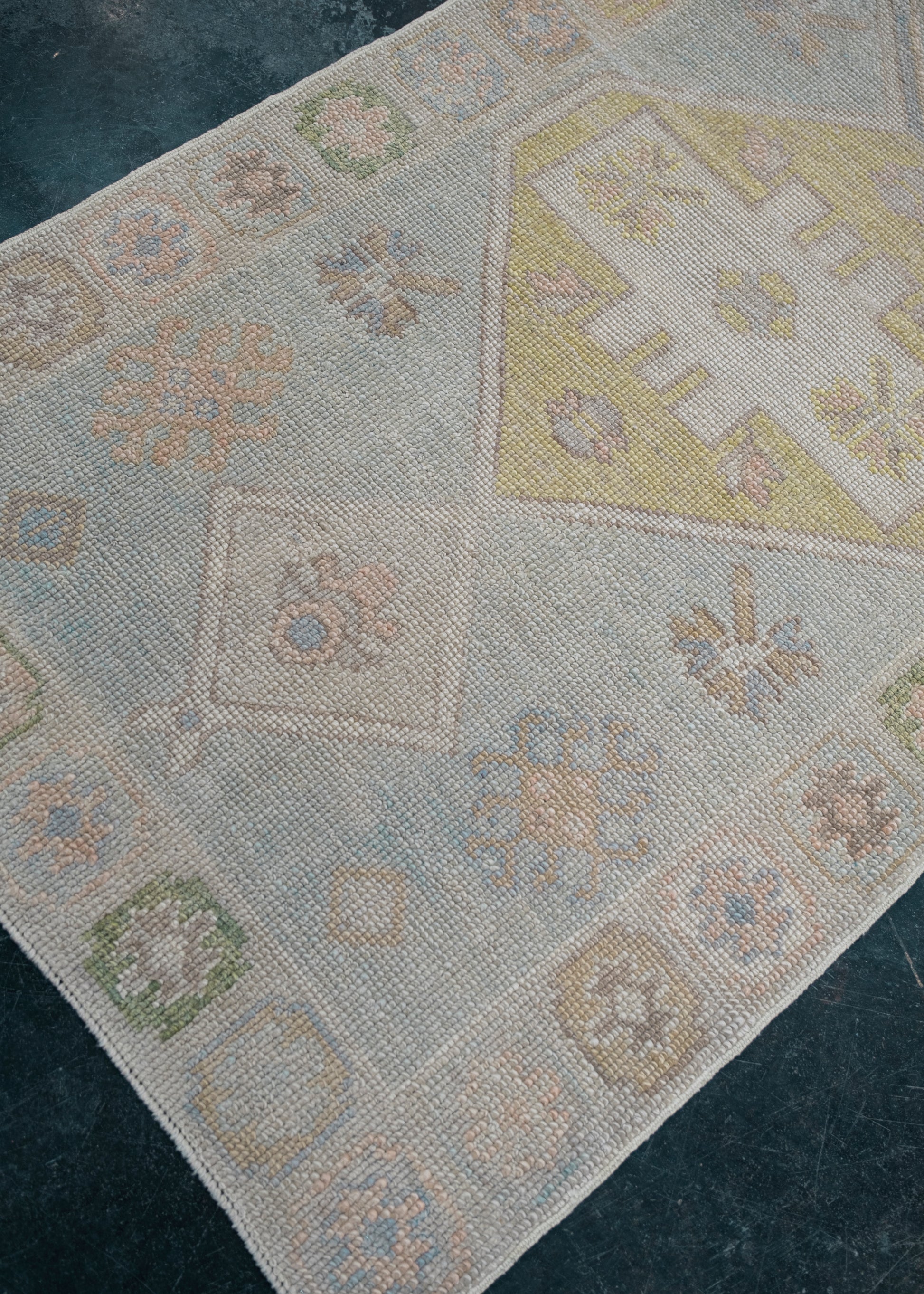 Turkish Oushak Rug Runner 2'11" x 24' #10871