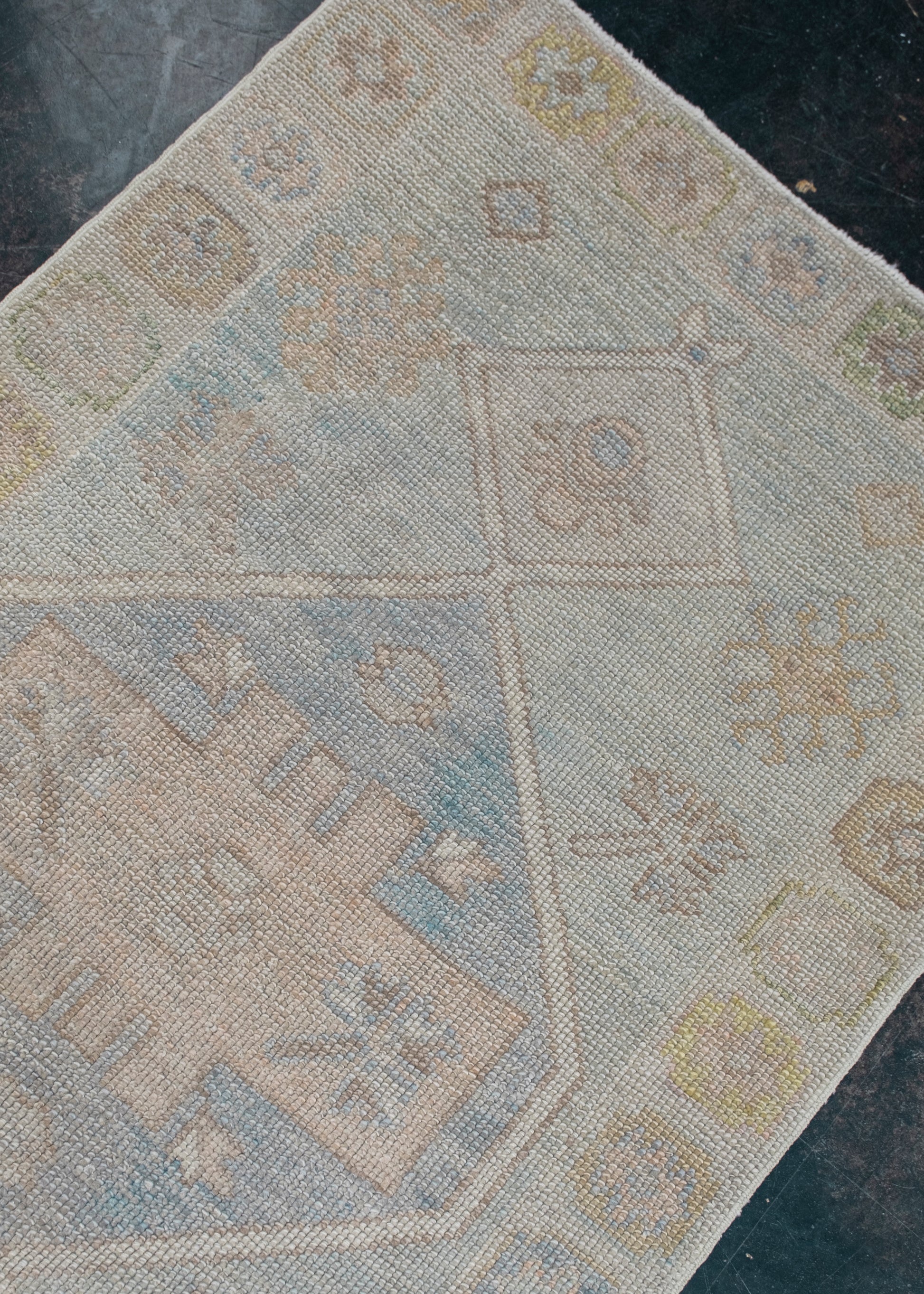 Turkish Oushak Rug Runner 2'11" x 24' #10871