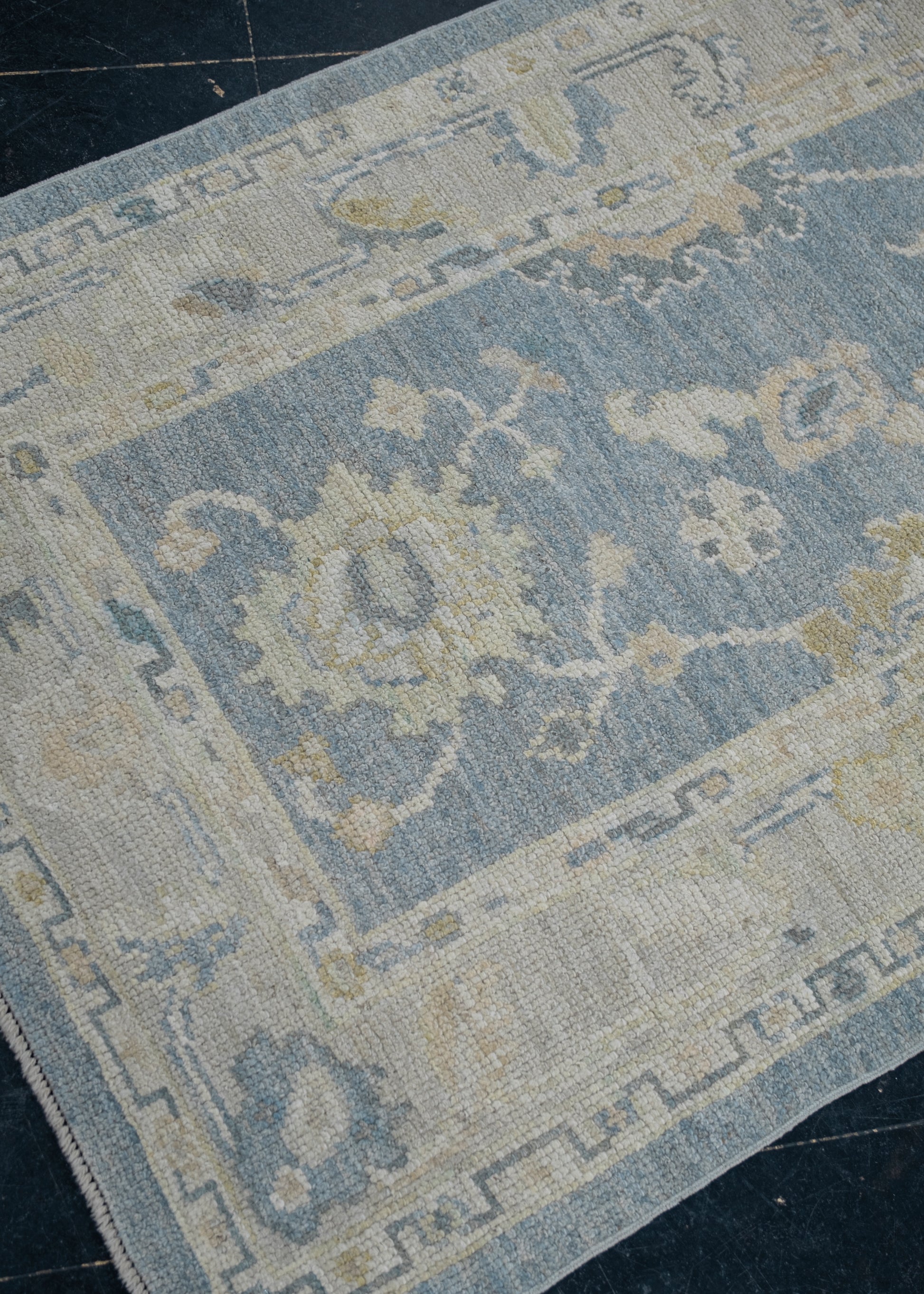 Turkish Oushak Rug Runner 2'10" x 28'4" #11636