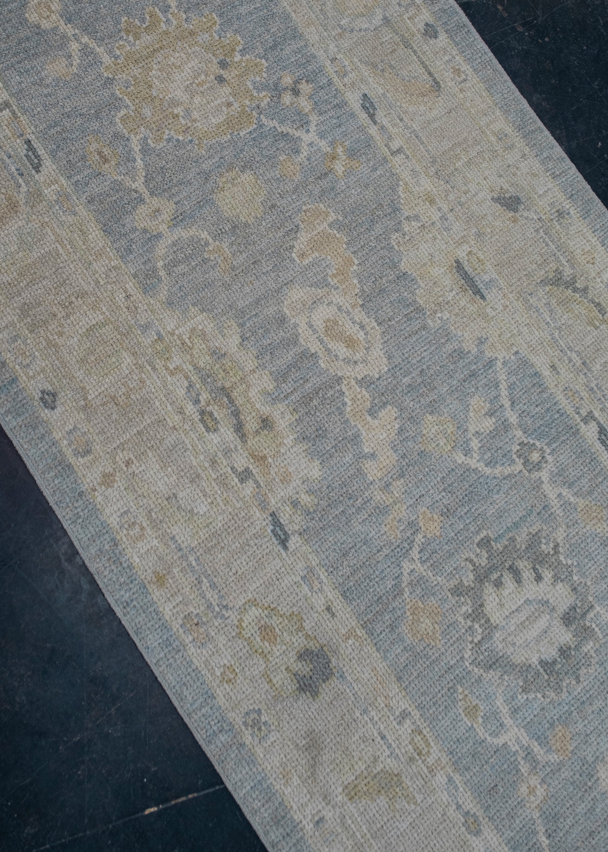 Turkish Oushak Rug Runner 2'10" x 28'4" #11636