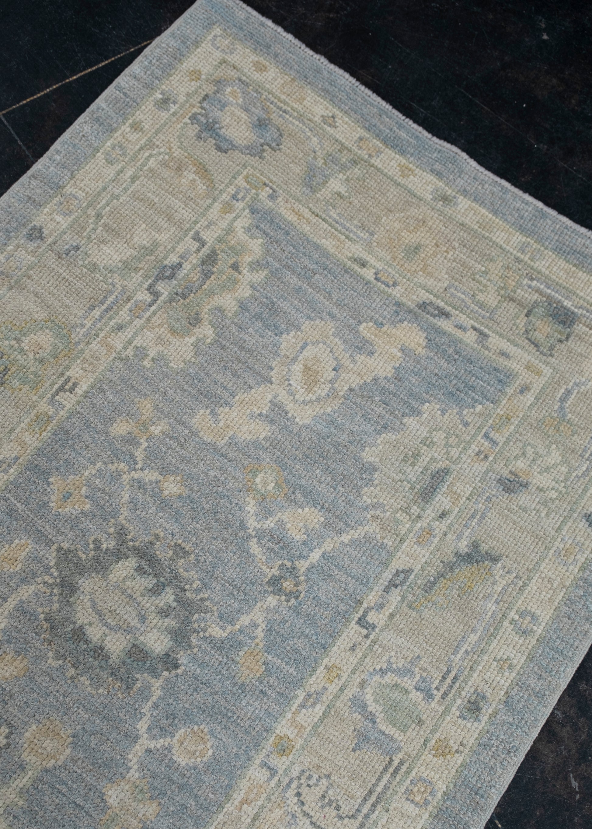 Turkish Oushak Rug Runner 2'10" x 28'4" #11636