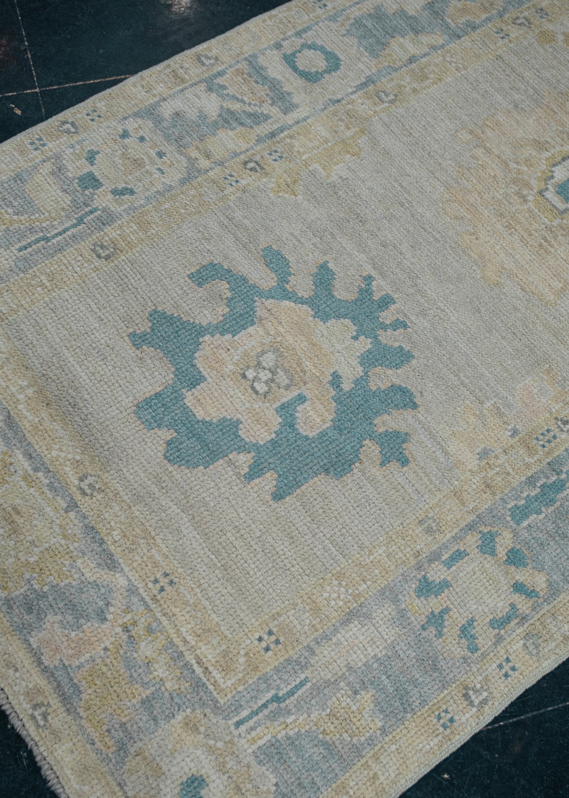 Turkish Oushak Rug Runner 3' x 28'2" #11750