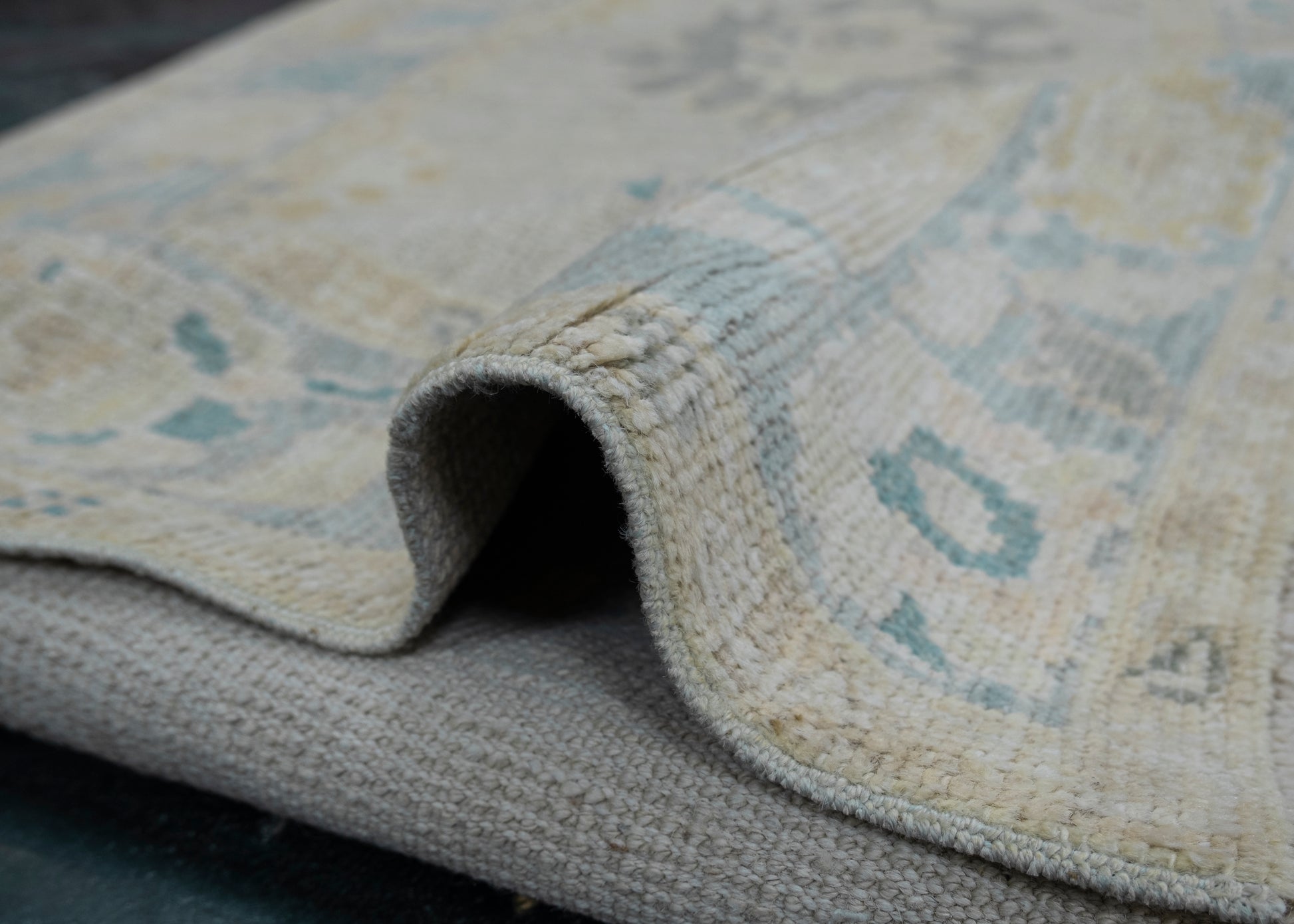 Turkish Oushak Rug Runner 3' x 28'2" #11750