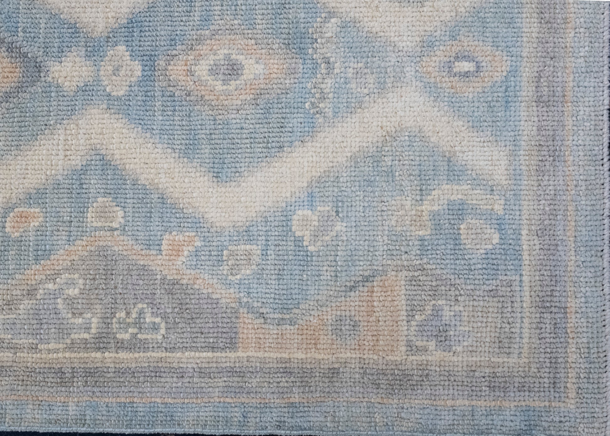 Turkish Oushak Runner Rug 2'9" x 9'7" #16685