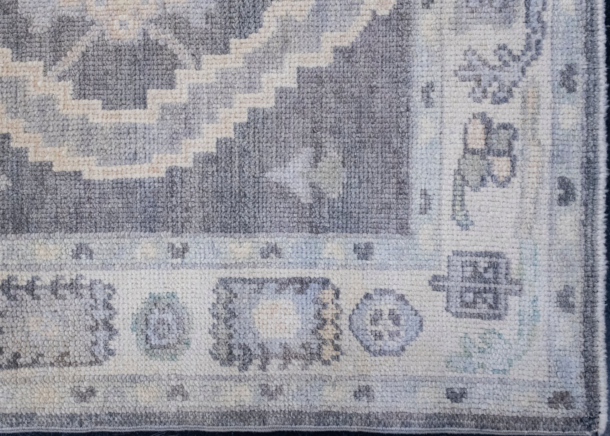 Turkish Oushak Runner Rug 3' x 8'3" #16583