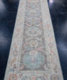 Turkish Oushak Runner Rug 2'8" x 10' #16251