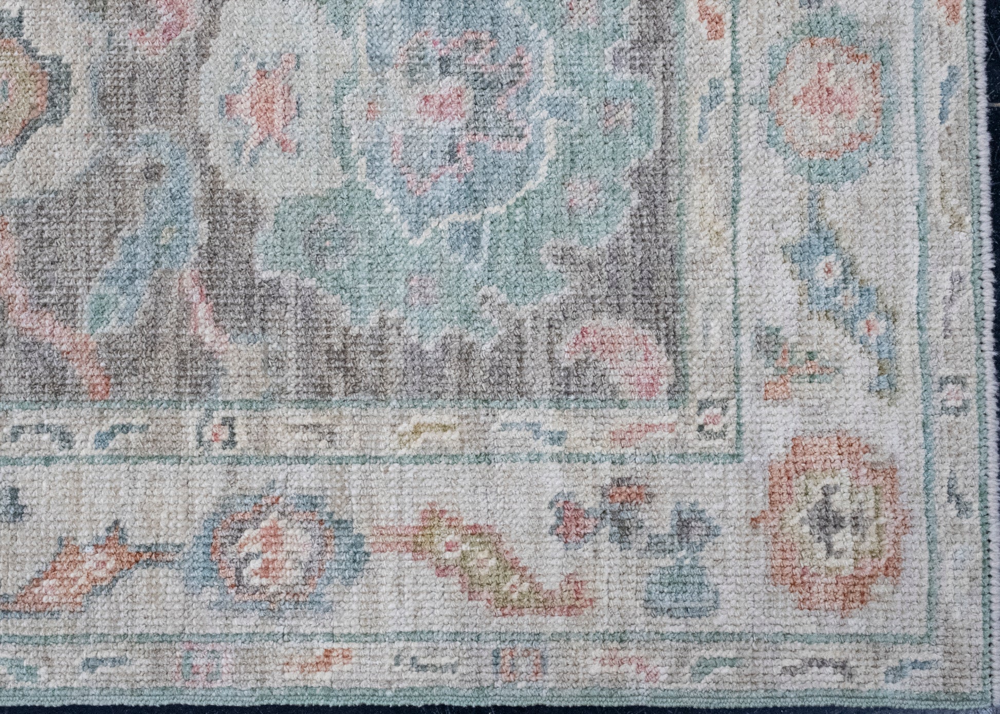 Turkish Oushak Runner Rug 2'8" x 10' #16251