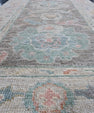 Turkish Oushak Runner Rug 2'8" x 10' #16251