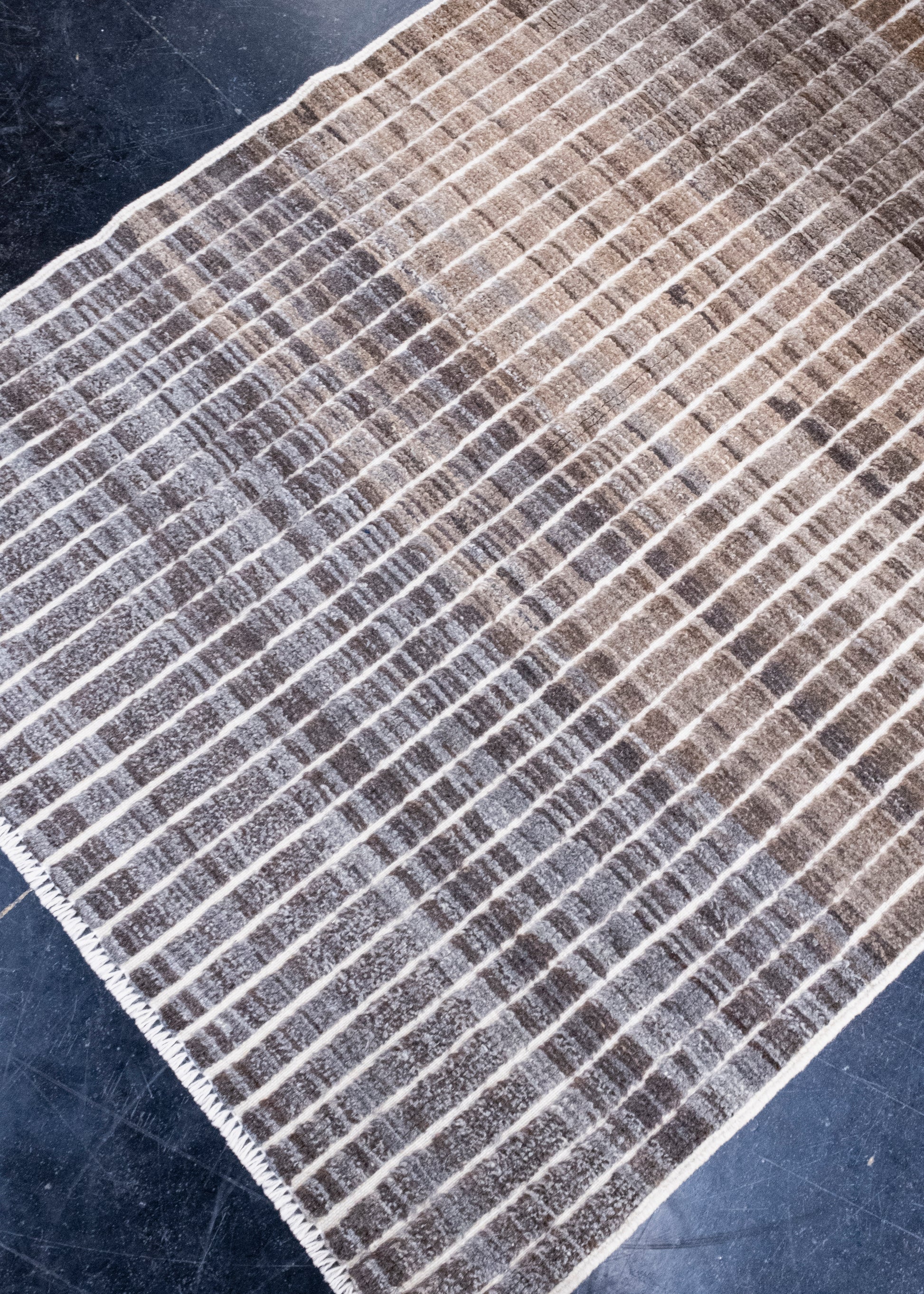 Oriental Hand Knotted Runner Rug 3' x 9'7" #9046