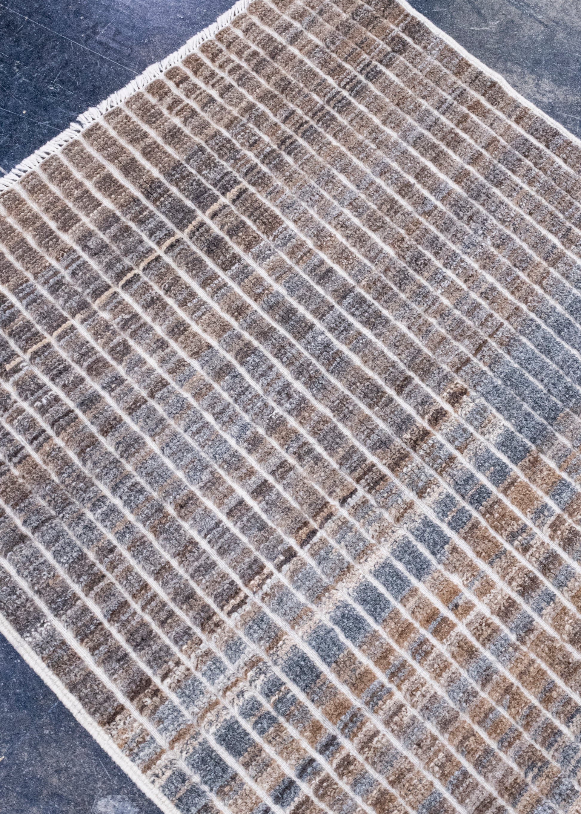 Oriental Hand Knotted Runner Rug 3' x 9'7" #9046