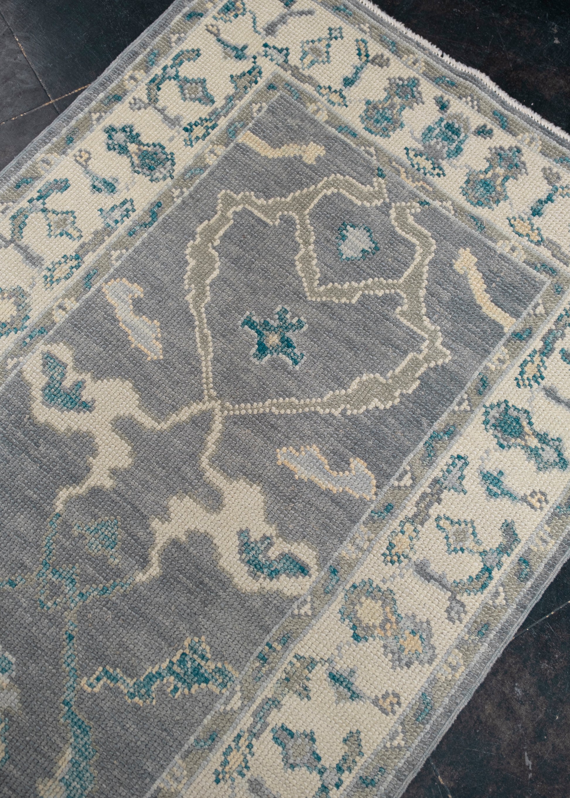 Turkish Oushak Rug Runner 2'9" x 28'7" #7282