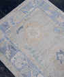 Turkish Oushak Runner Rug 2'10" x 8'3" #16221