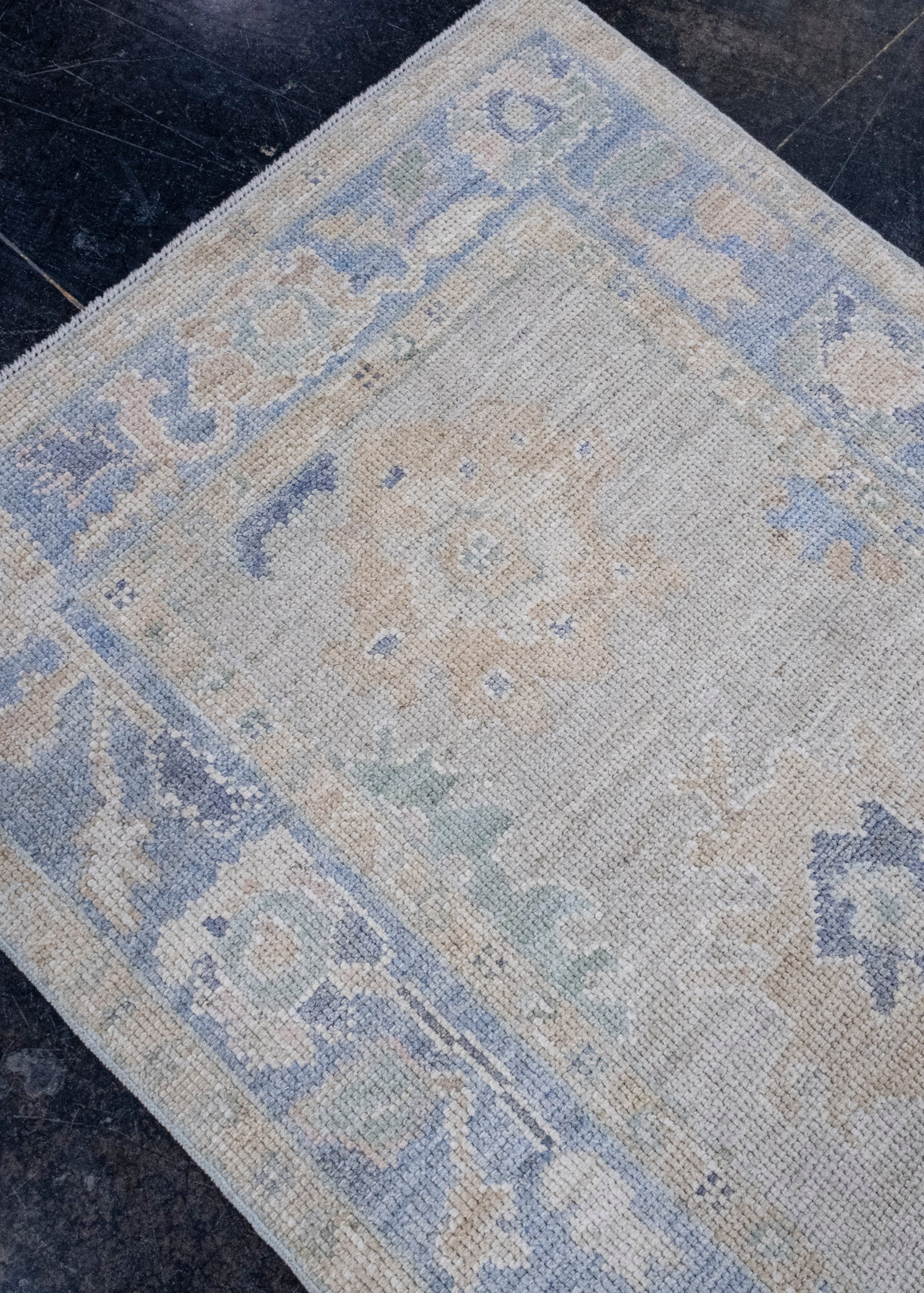 Turkish Oushak Runner Rug 2'10" x 8'3" #16221