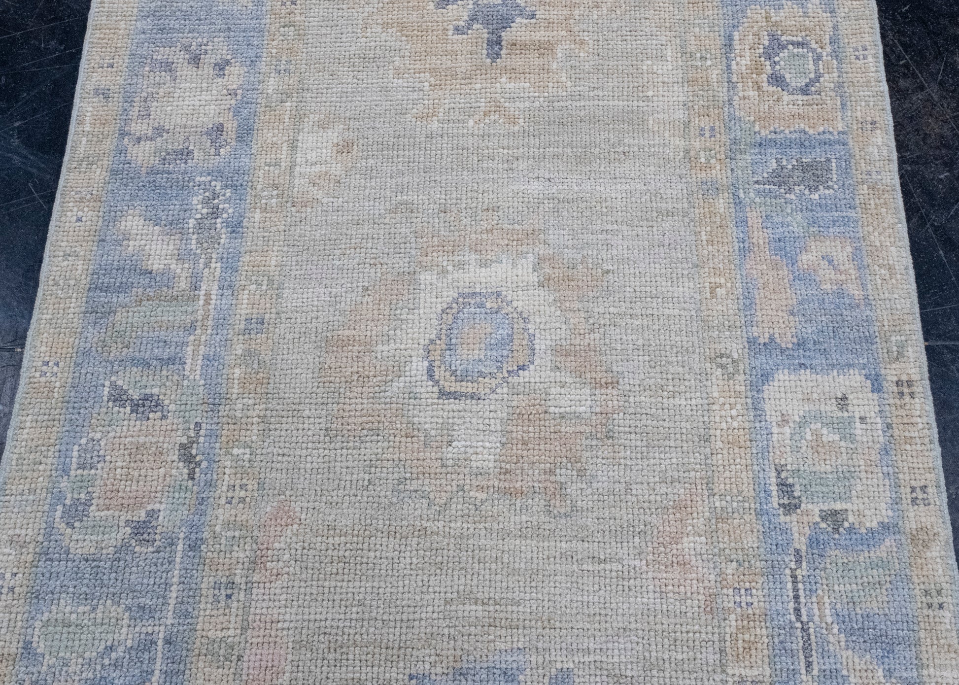 Turkish Oushak Runner Rug 2'10" x 8'3" #16221