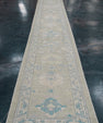 Turkish Oushak Rug Runner 2'10" x 26'3" #11432