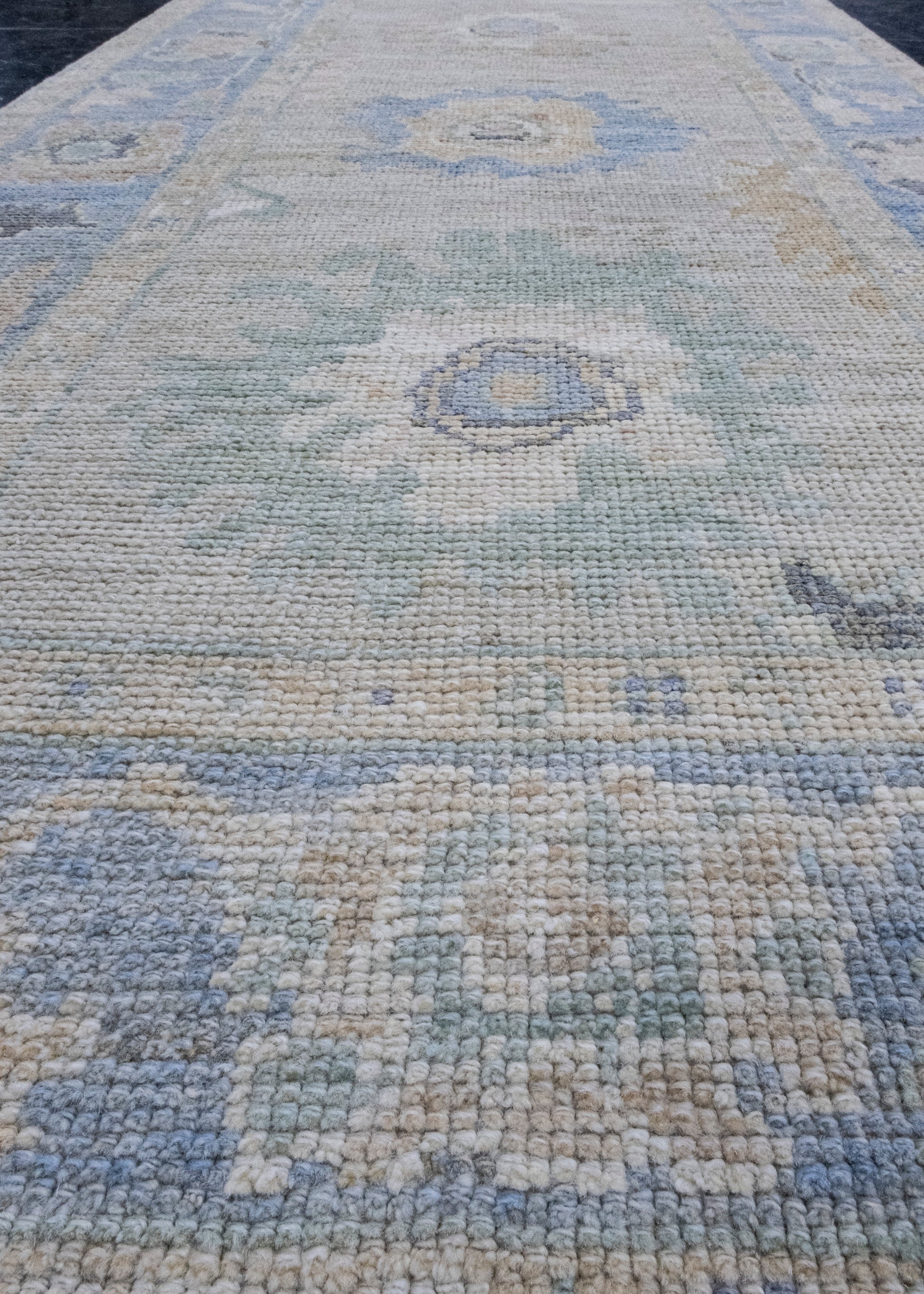 Turkish Oushak Runner Rug 2'10" x 8'3" #16221
