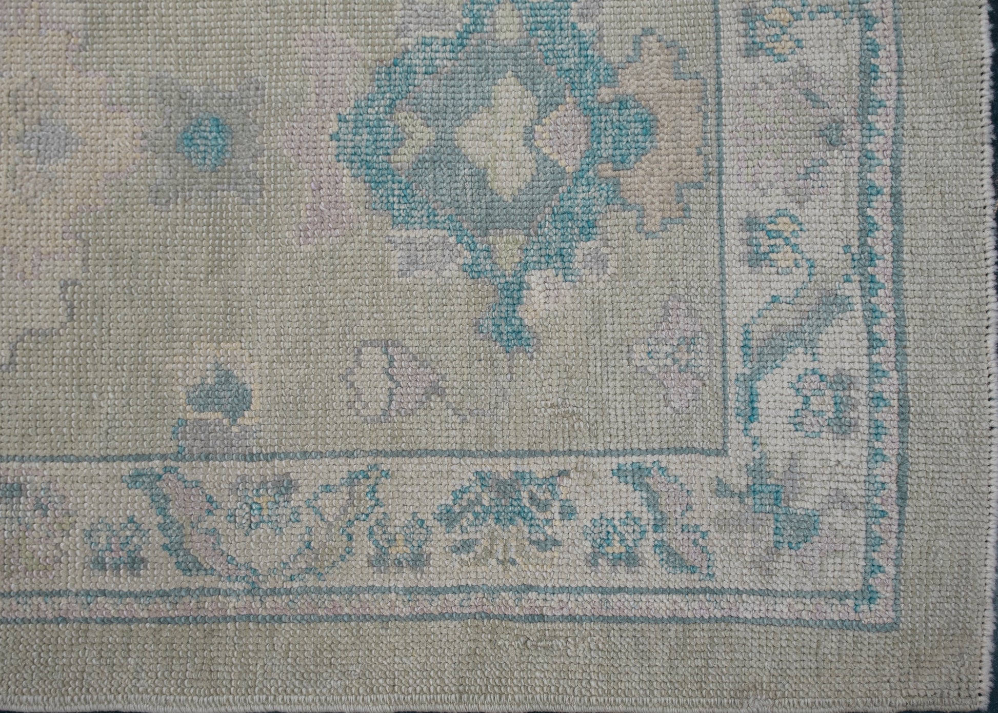 Turkish Oushak Rug Runner 2'10" x 26'3" #11432
