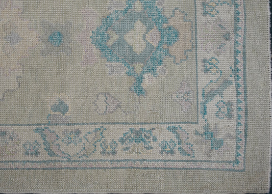 Turkish Oushak Rug Runner 2'10" x 26'3" #11432